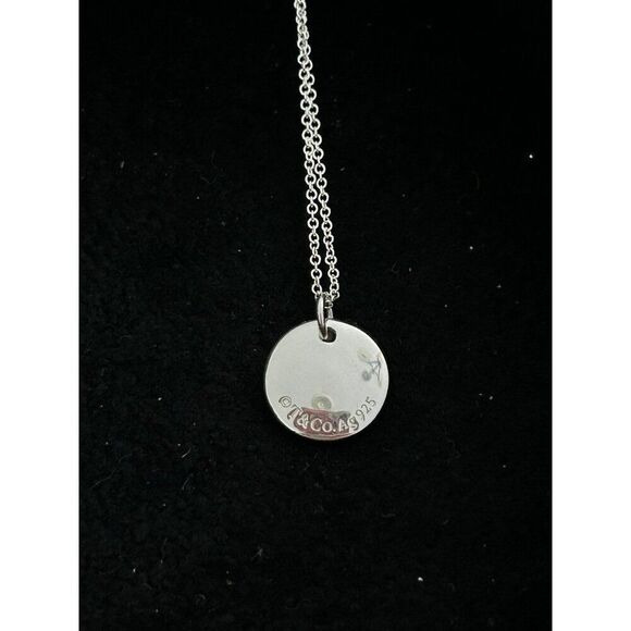 T&Co. 925 Initial Y Discs Necklace - Picture 6 of 9